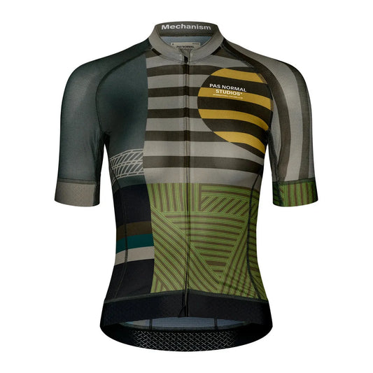 PAS NORMAL STUDIOS Women`s Mechanism Jersey - AOP International Earth