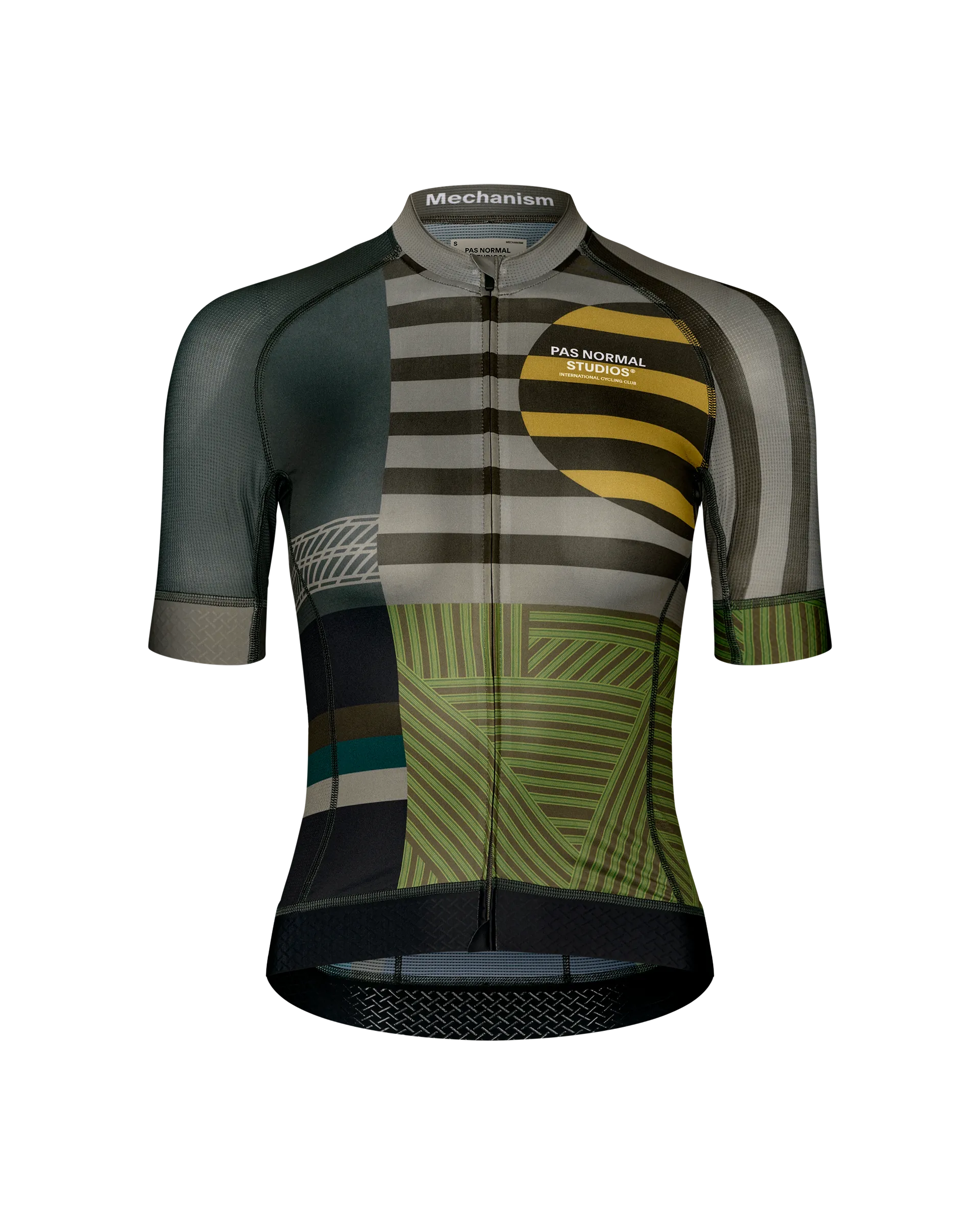 PAS NORMAL STUDIOS Women`s Mechanism Jersey - AOP International Earth