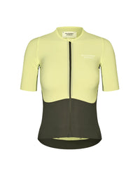 PAS NORMAL STUDIOS Femme Mechanism Pro Maillot - Wasabi Green / Dark Olive