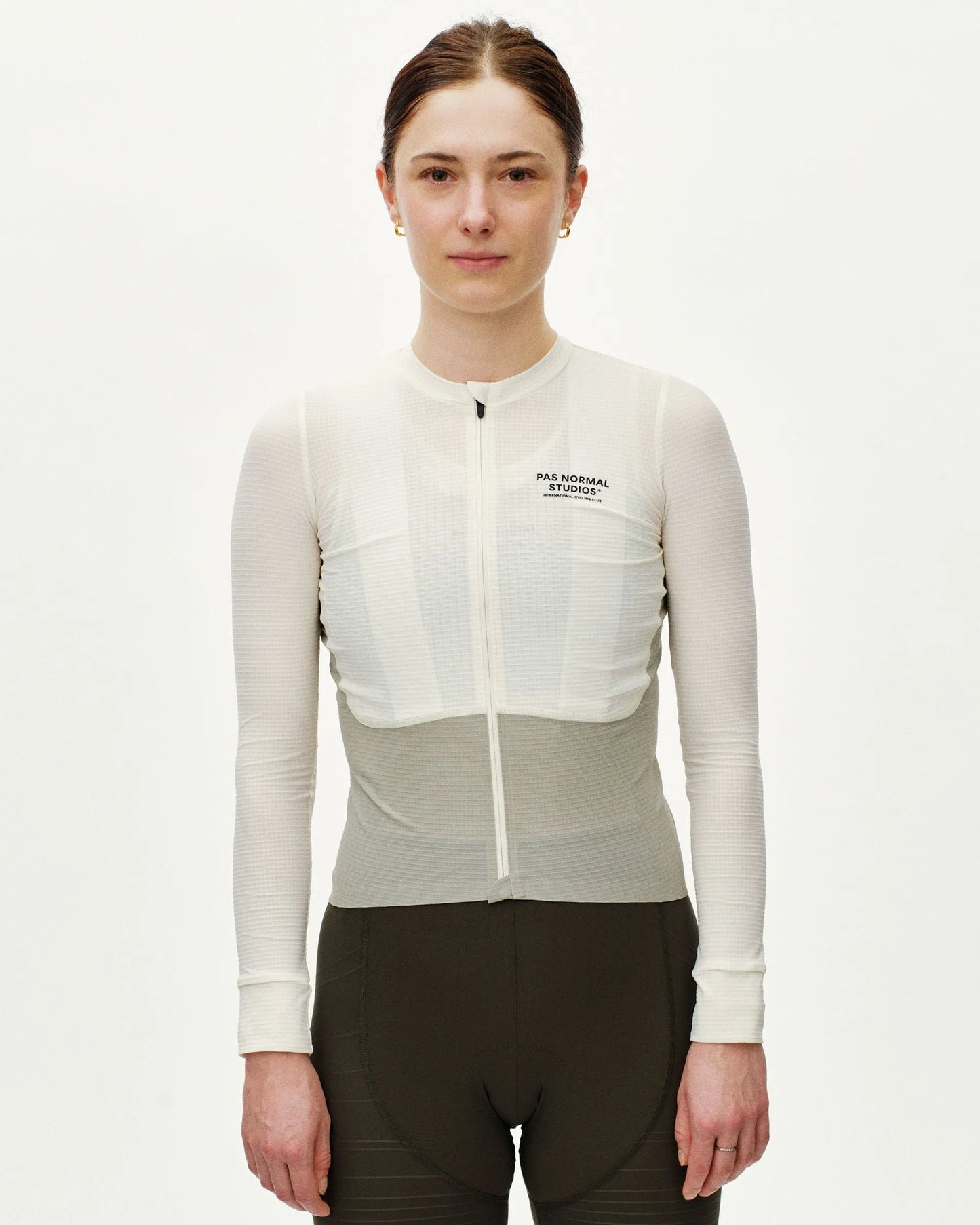 PAS NORMAL STUDIOS Women's Mechanism Pro Long Sleeve Jersey - Off White
