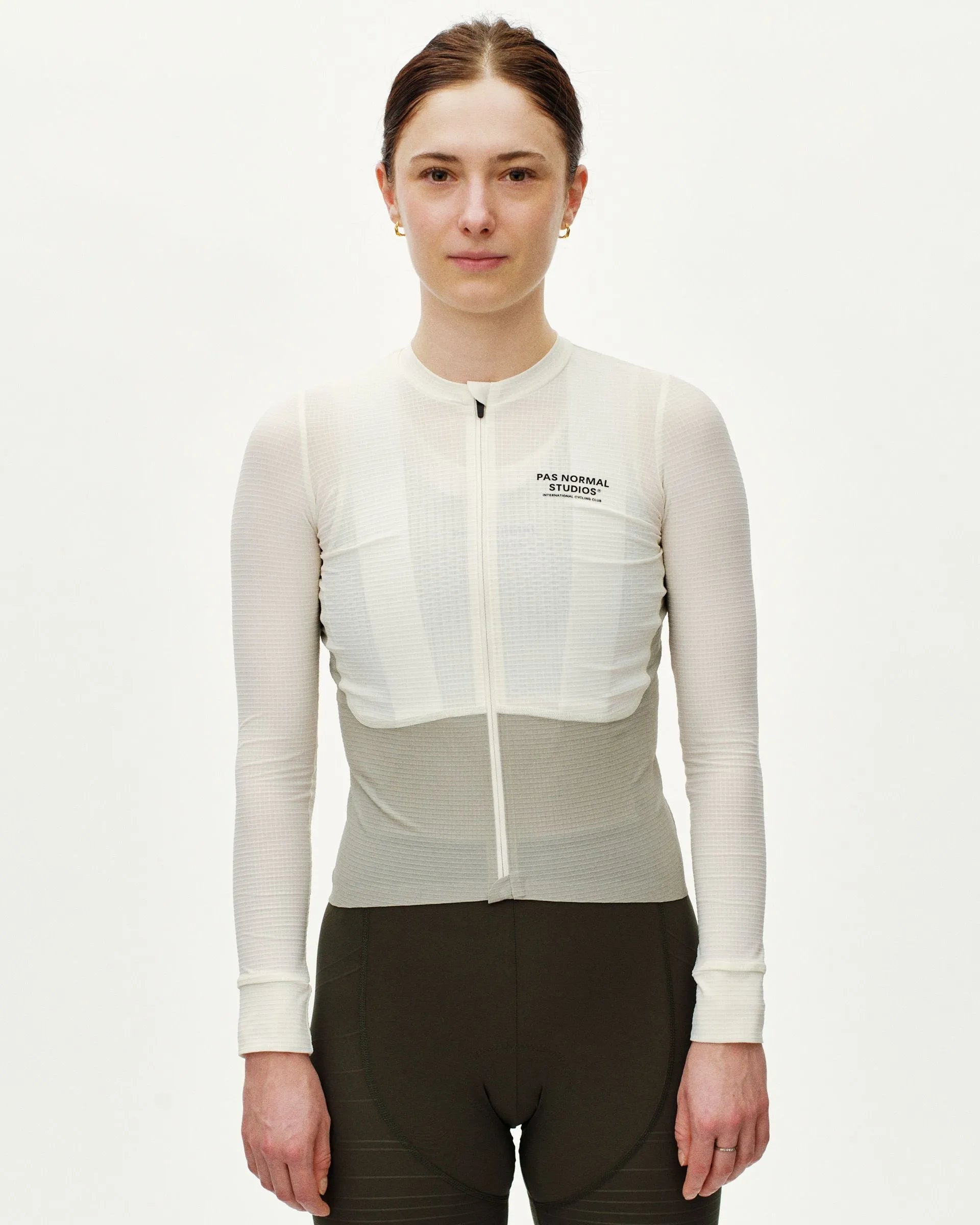 PAS NORMAL STUDIOS Women's Mechanism Pro Long Sleeve Jersey - Off White
