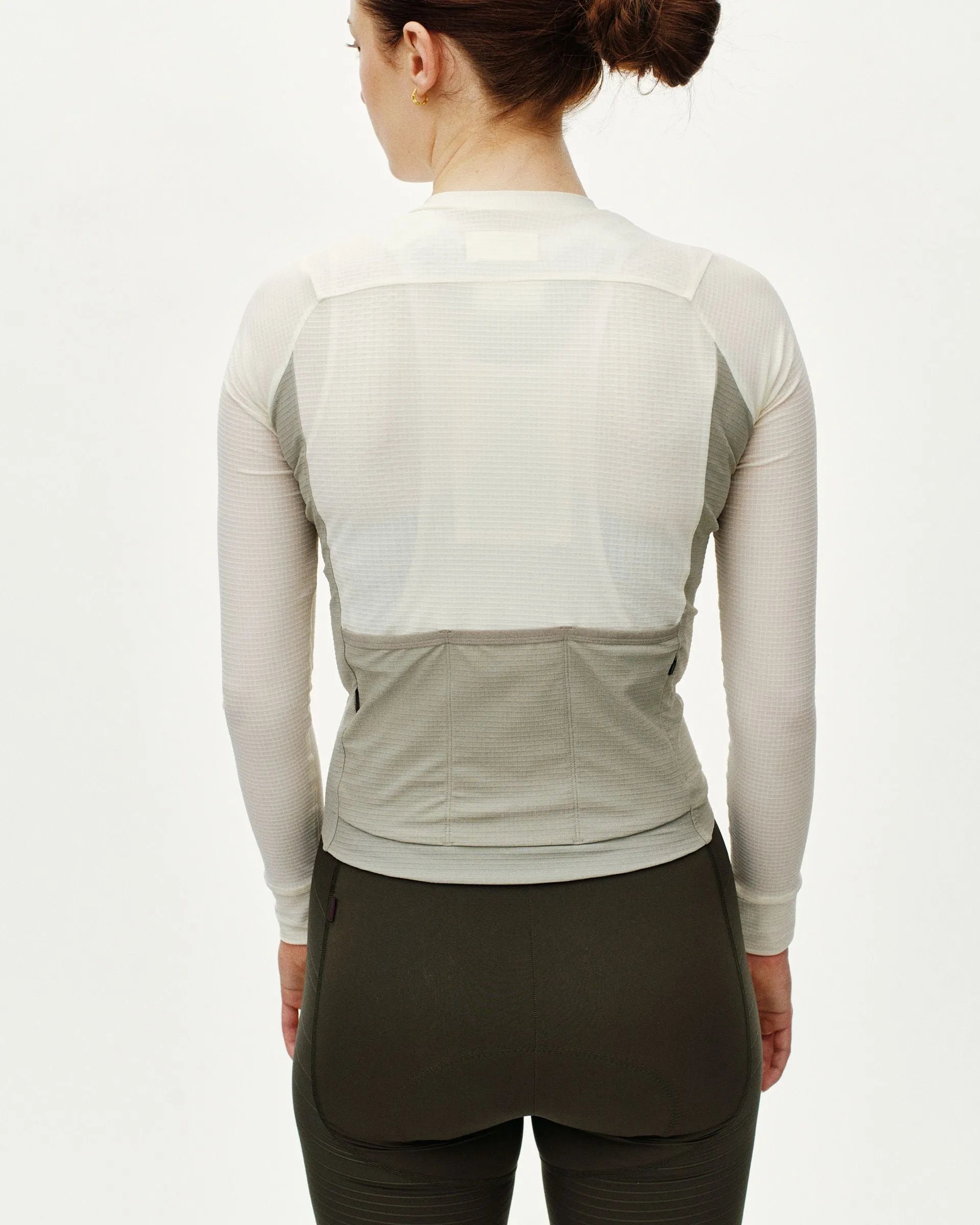 PAS NORMAL STUDIOS Women's Mechanism Pro Long Sleeve Jersey - Off White