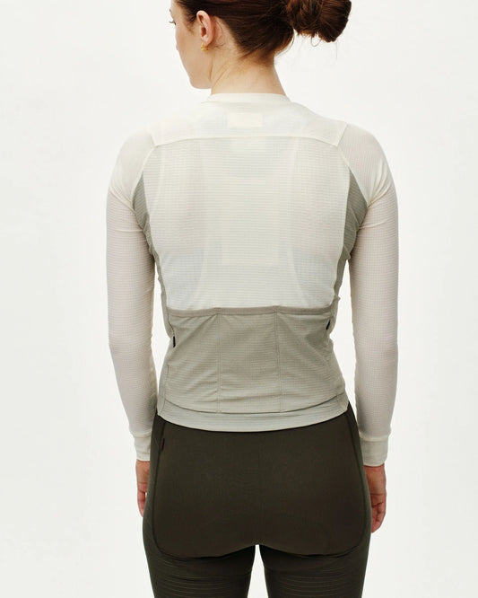 PAS NORMAL STUDIOS Women's Mechanism Pro Long Sleeve Jersey - Off White
