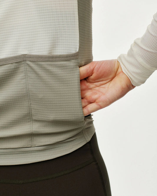 PAS NORMAL STUDIOS Women's Mechanism Pro Long Sleeve Jersey - Off White