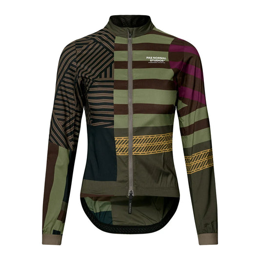 PAS NORMAL STUDIOS MECHANISM Stow Away Jacket - AOP International Green