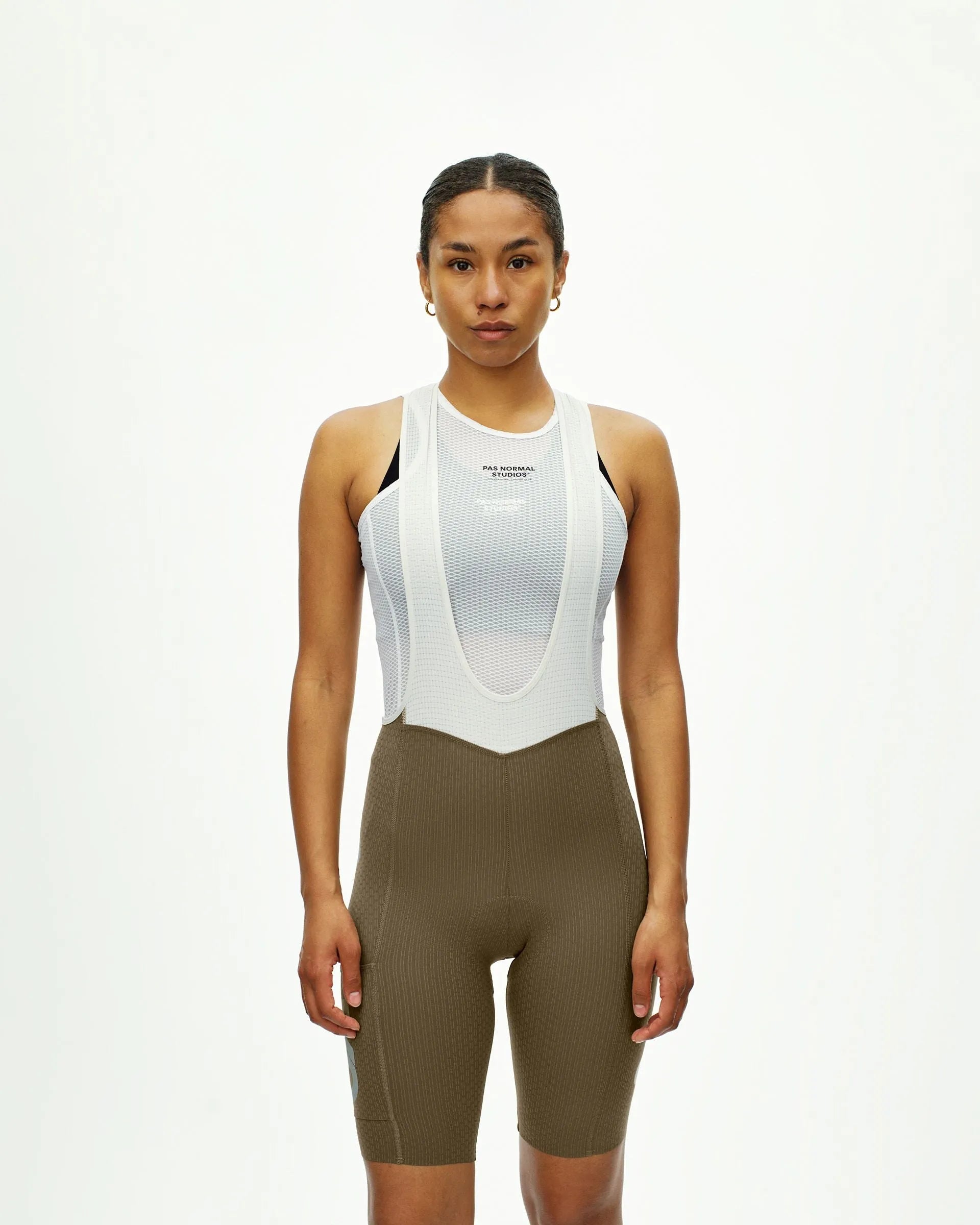 PAS NORMAL STUDIOS Women's T.K.O. Essential Light Cargo Bibs - Dark Stone