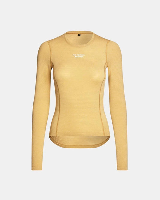 PAS NORMAL STUDIOS Women's Thermal Long Sleeve Base Layer - Camel