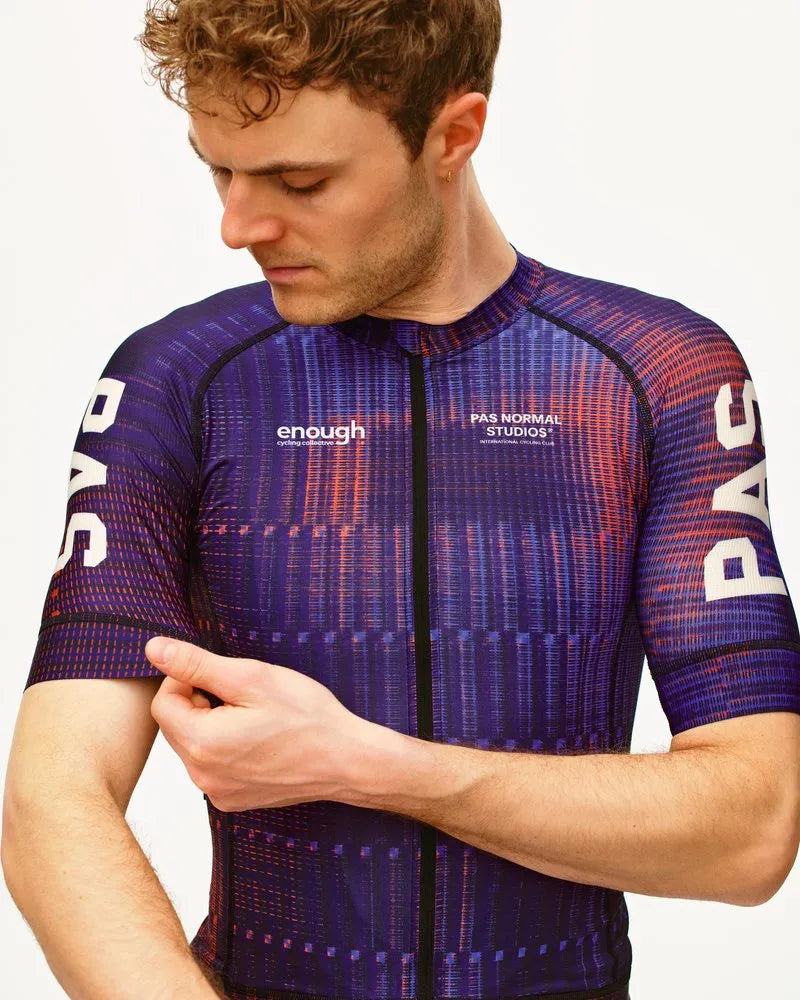 PAS NORMAL STUDIOS x ENOUGH Mechanism Jersey - Enough Purple PAS NORMAL STUDIOS x ENOUGH Mechanism Jersey - Enough Purple