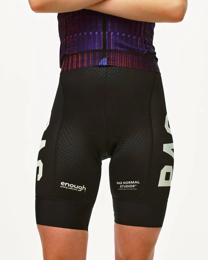 PAS NORMAL STUDIOS x ENOUGH Mechanism Women Bib Shorts - Black ...