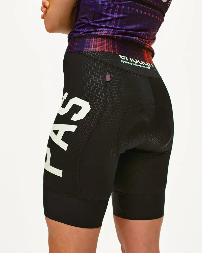 PAS NORMAL STUDIOS x ENOUGH Mechanism Women Bib Shorts - Black