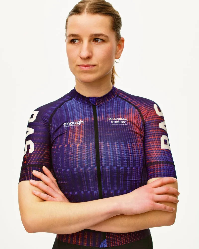 PAS NORMAL STUDIOS x ENOUGH Mechanism Women Jersey - Enough Purple