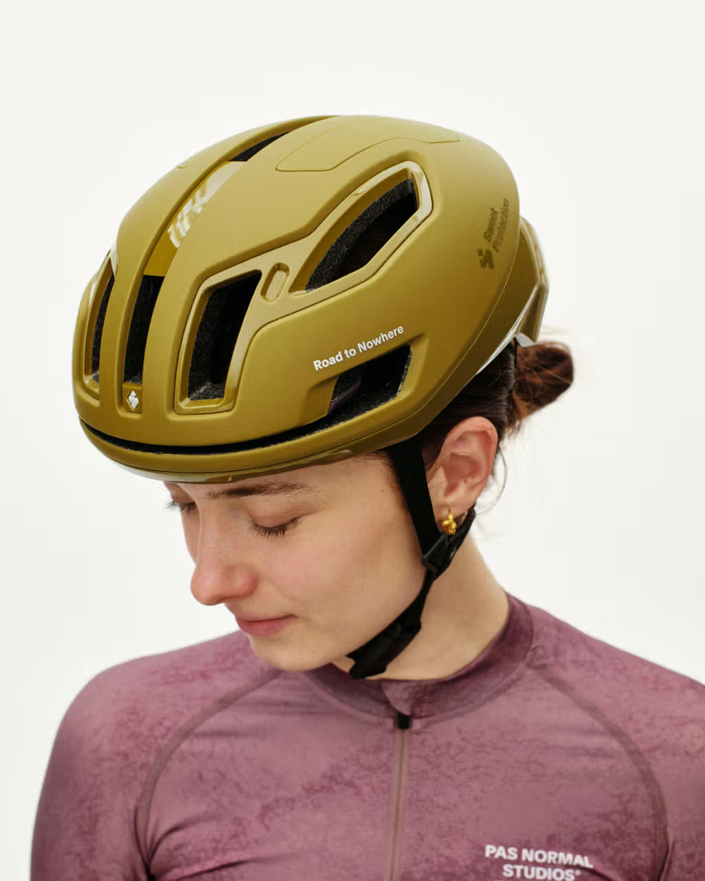 PAS NORMAL STUDIOS x SEET PROTECTION Falconer Aero2VI Mips Cycling Helmet - Khaki Green