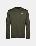PAS NORMAL STUDIOSBalance Long Sleeve TShirt - Dark Olive