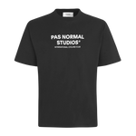 PAS NORMAL SUTIOS Off Race Logo TShirt - Black