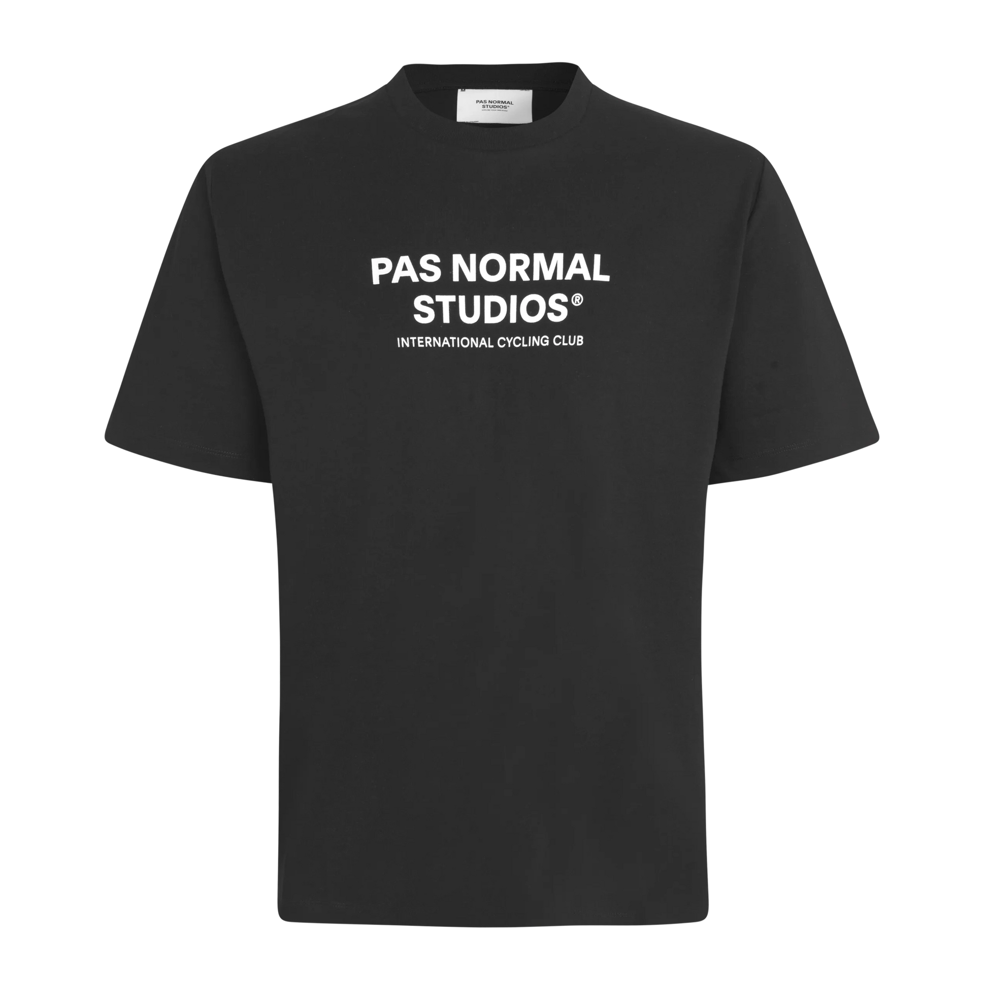 PAS NORMAL SUTIOS Off Race Logo TShirt - Black