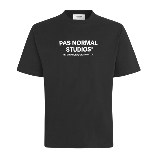 PAS NORMAL SUTIOS Off Race Logo TShirt - Black