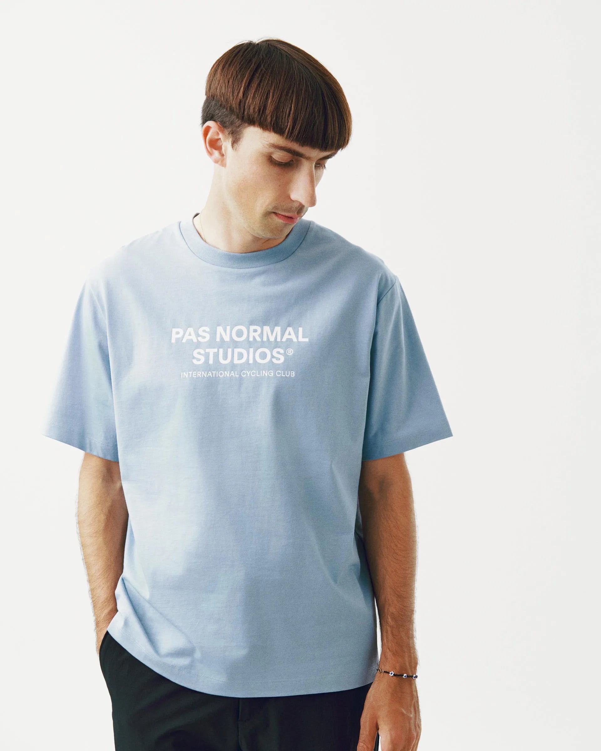 PAS NORMAL SUTIOS Off Race Logo TShirt - Light Blue