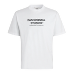 PAS NORMAL SUTIOS Off Race Logo TShirt - White