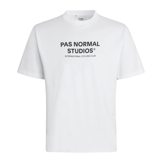 PAS NORMAL SUTIOS Off Race Logo TShirt - White