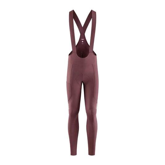 PEDALED ELEMENT BIB TIGHTS - RAISIN PURPLE