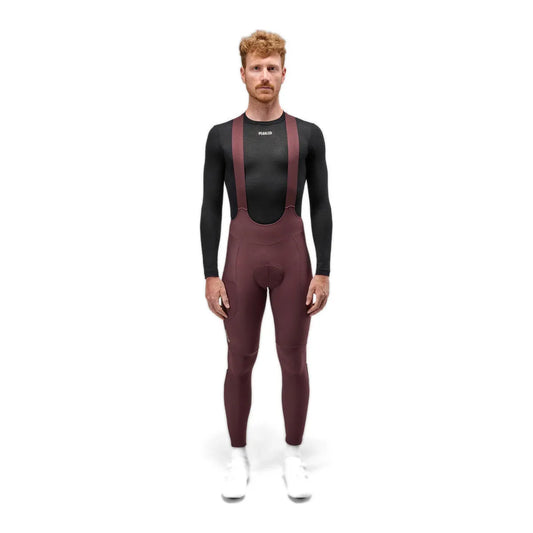 PEDALED ELEMENT BIB TIGHTS - RAISIN PURPLE