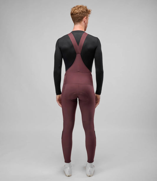 PEDALED ELEMENT BIB TIGHTS - RAISIN PURPLE