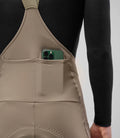 PEDALED ELEMENT BIB TIGHTS - STONE GRAY