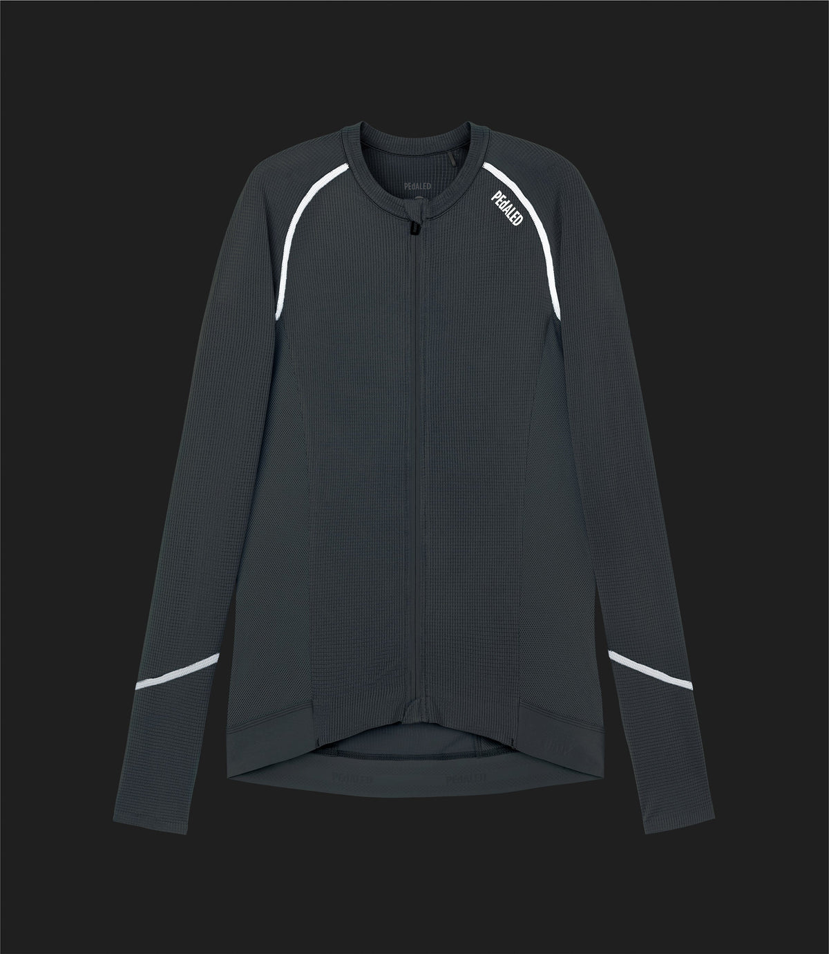 PEDALED ELEMENT COOLAIR REFLECTIVE LONG SLEEVE JERSEY - LIGHT BLUE