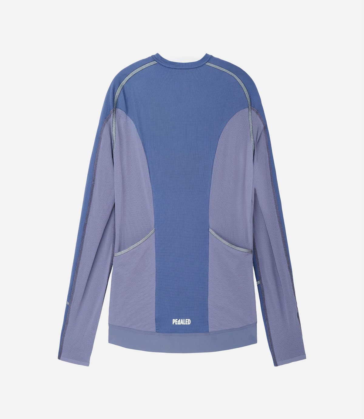PEDALED ELEMENT COOLAIR REFLECTIVE LONG SLEEVE JERSEY - SKIPPER BLUE