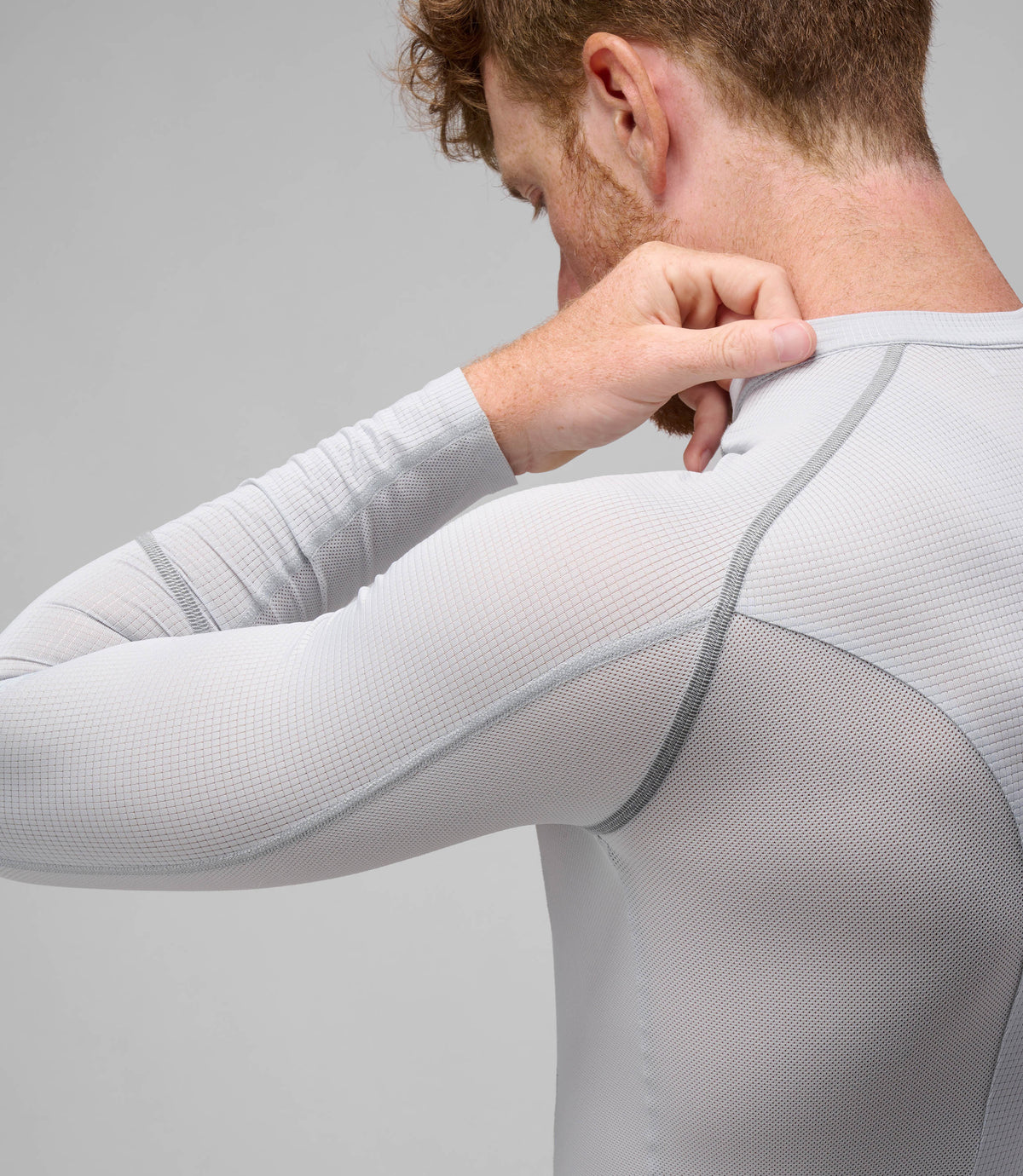 PEDALED ELEMENT COOLAIR REFLECTIVE LONG SLEEVE JERSEY - LIGHT BLUE