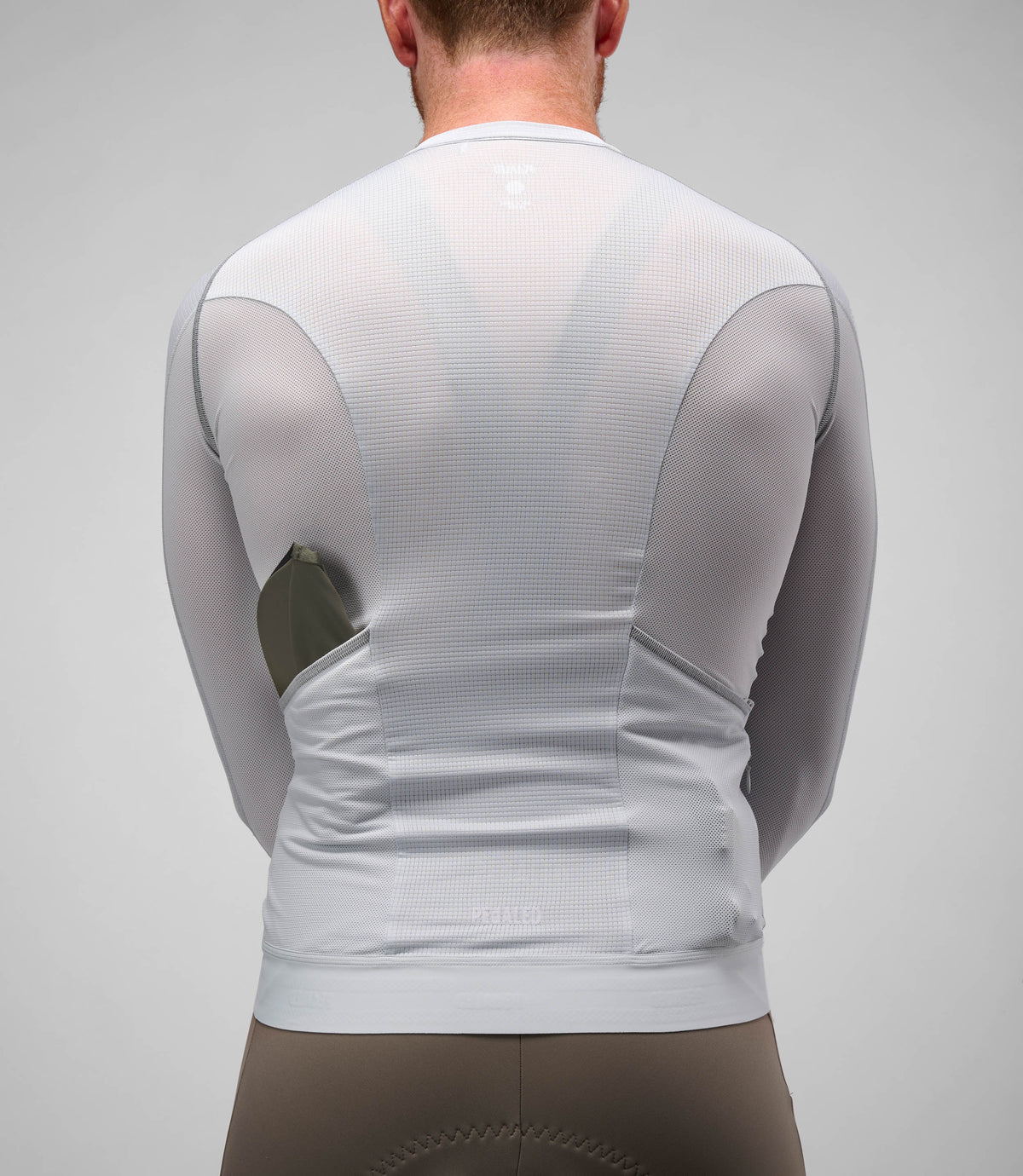PEDALED ELEMENT COOLAIR REFLECTIVE LONG SLEEVE JERSEY - LIGHT BLUE