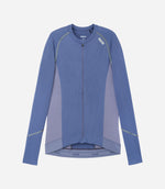 PEDALED ELEMENT COOLAIR REFLECTIVE LONG SLEEVE JERSEY - SKIPPER BLUE