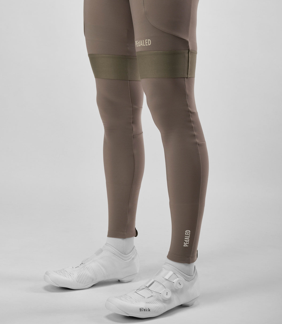 PEDALED ELEMENT LEG WARMERS - STONE GRAY