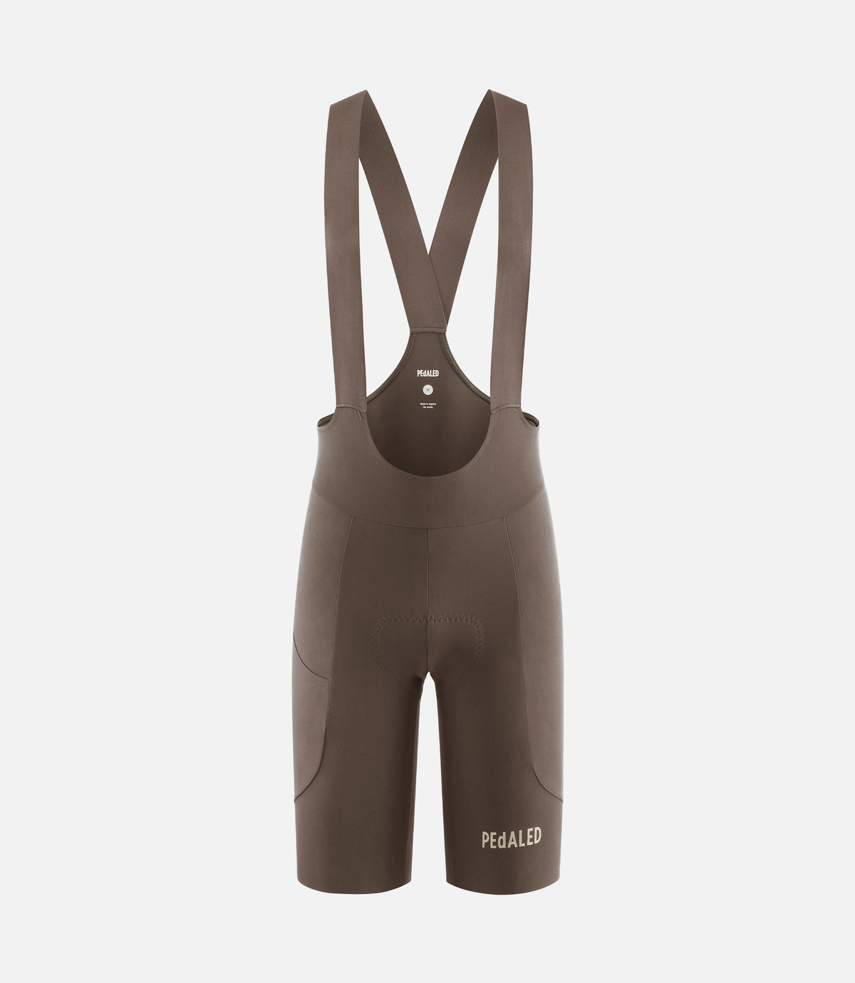 PEDALED ELEMENT LIGHTWEIGHT BIB SHORTS - BROWN