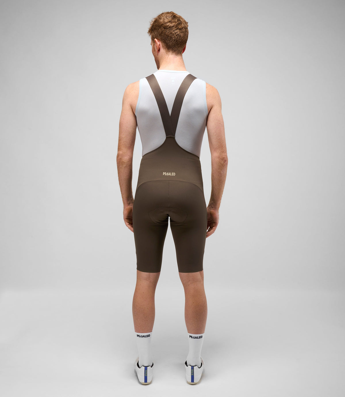 PEDALED ELEMENT LIGHTWEIGHT BIB SHORTS - BROWN
