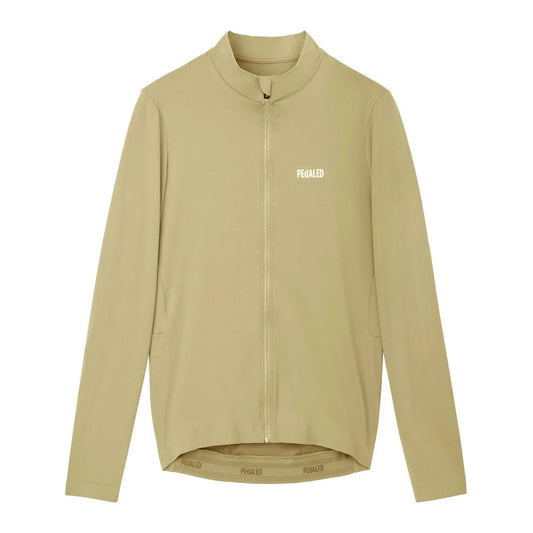 PEDALED ELEMENT LONG SLEEVE JERSEY - DRIED HERB