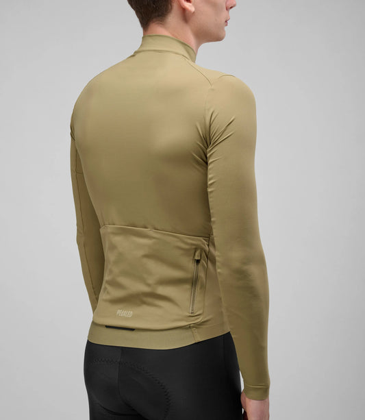 PEDALED ELEMENT LONG SLEEVE JERSEY - DRIED HERB