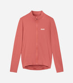 PEDALED ELEMENT LONG SLEEVE JERSEY - MARSALA