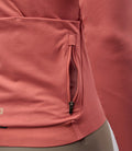 PEDALED ELEMENT LONG SLEEVE JERSEY - MARSALA