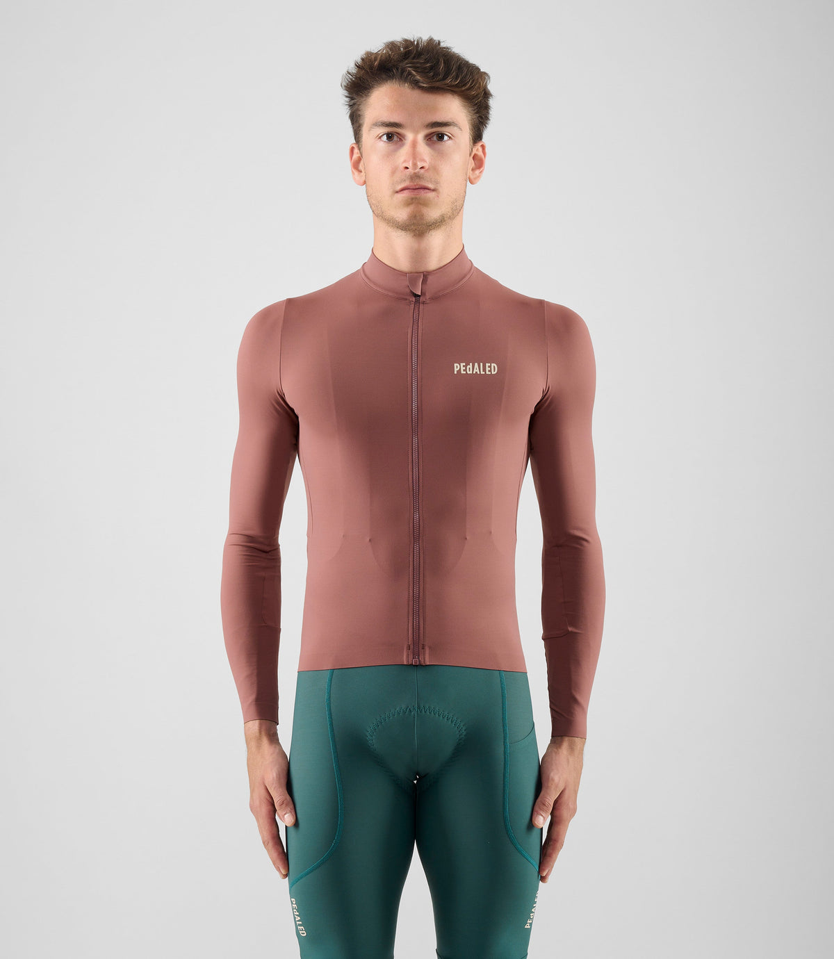 PEDALED ELEMENT LONG SLEEVE JERSEY - RAISIN PURPLE
