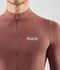 PEDALED ELEMENT LONG SLEEVE JERSEY - RAISIN PURPLE