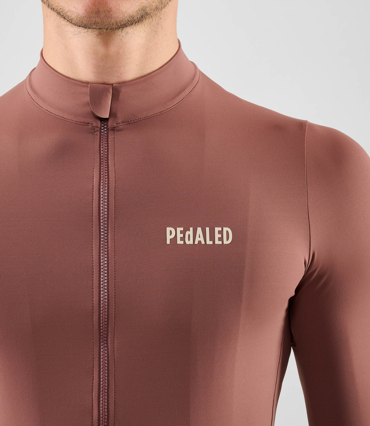 PEDALED ELEMENT LONG SLEEVE JERSEY - RAISIN PURPLE