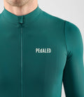 PEDALED ELEMENT LONG SLEEVE JERSEY - TEAL