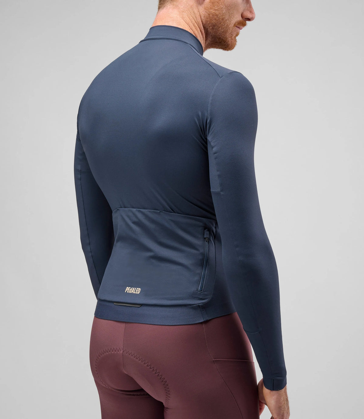 PEDALED ELEMENT LONG SLEEVE JERSEY - TOTAL ECLIPSE