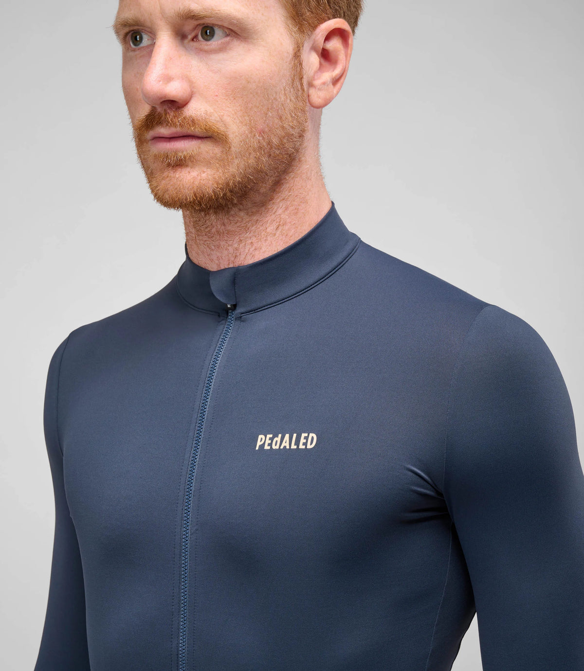 PEDALED ELEMENT LONG SLEEVE JERSEY - TOTAL ECLIPSE