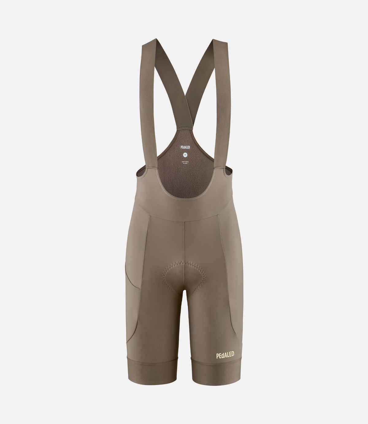 PEDALED ELEMENT THERMAL BIB SHORT - STONE GRAY