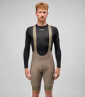 PEDALED ELEMENT THERMAL BIB SHORT - STONE GRAY