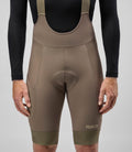 PEDALED ELEMENT THERMAL BIB SHORT - STONE GRAY