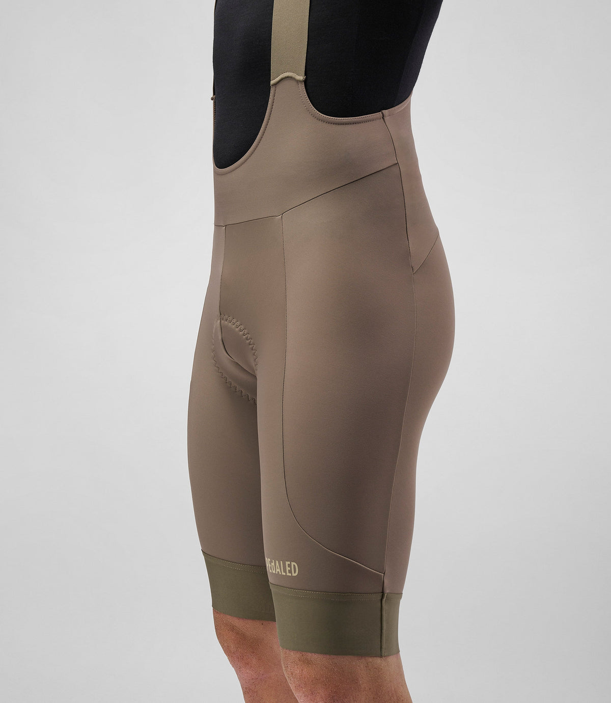 PEDALED ELEMENT THERMAL BIB SHORT - STONE GRAY