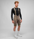 PEDALED ELEMENT THERMAL BIB SHORT - STONE GRAY